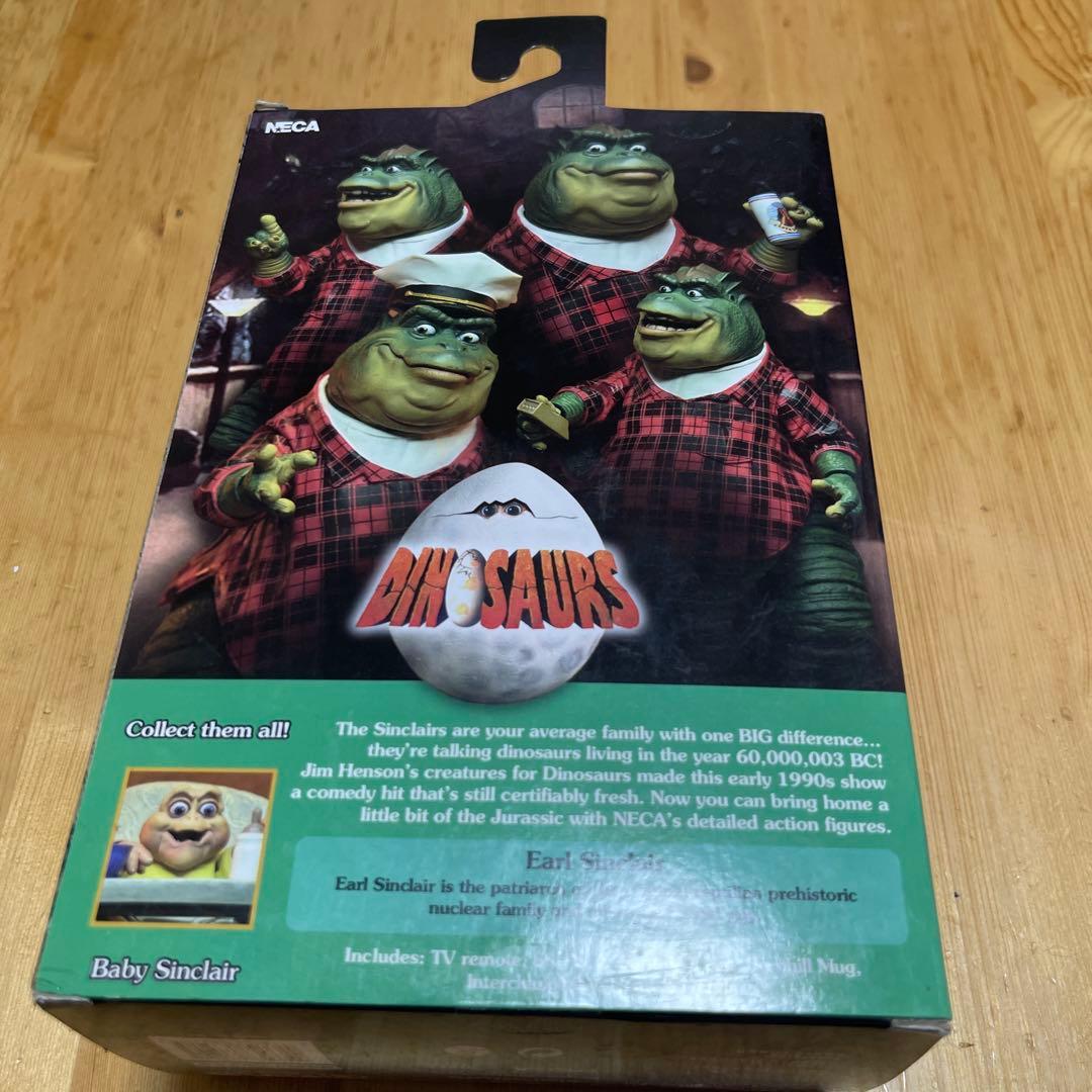 【新品未使用】 恐竜家族 アール・シンクレア アルティメットフィギュア／NECA