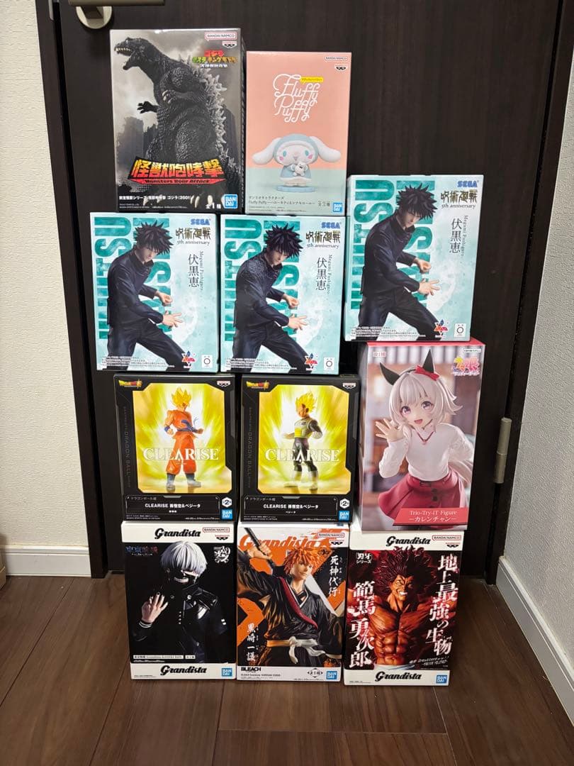 最新プライズフィギュア 11体まとめ売り 呪術 ドラゴンボール グランディスタ