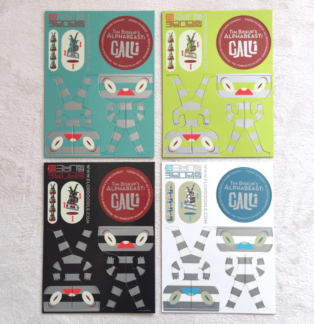 Tim Biskup Calli Alpha beast2005年 限定1000