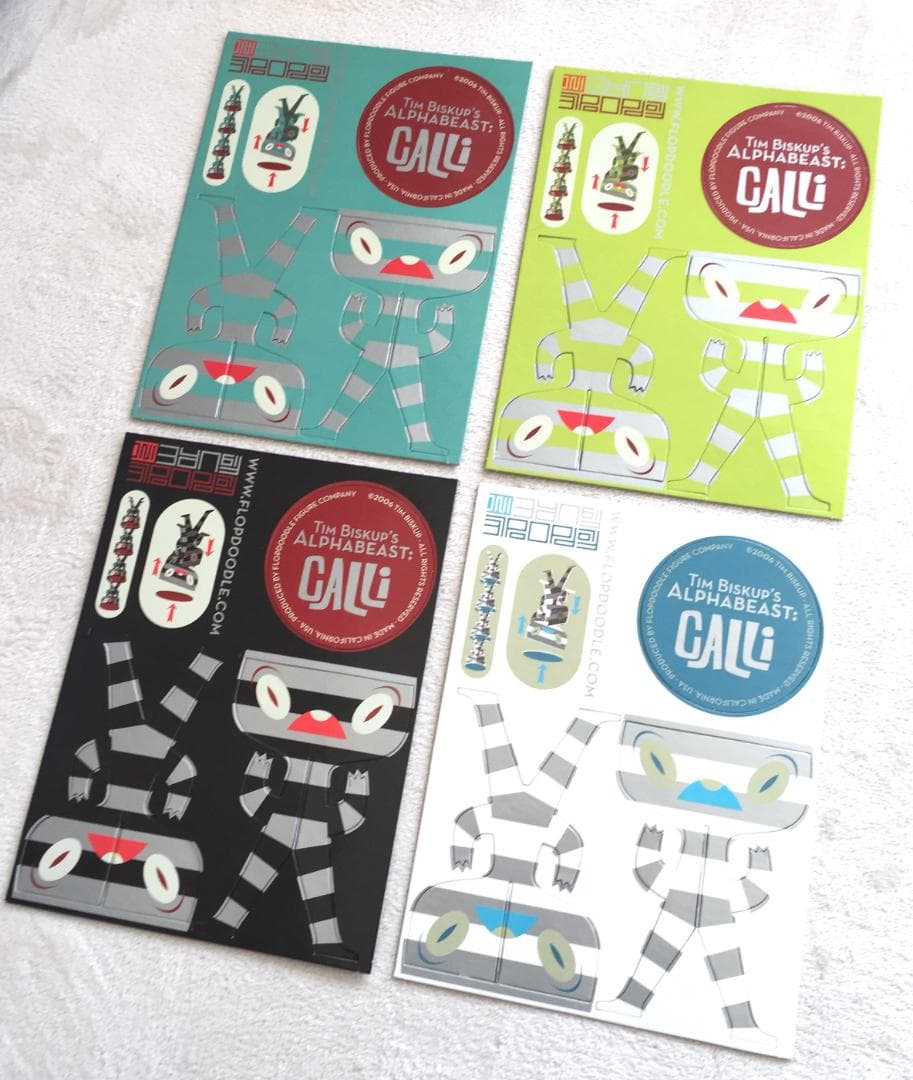 Tim Biskup Calli Alpha beast2005年 限定1000