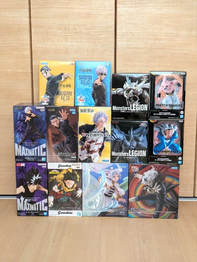 ドラゴンボール ヒロアカ フリーレン 呪術廻戦 ダンダダン フィギュアまとめ売り