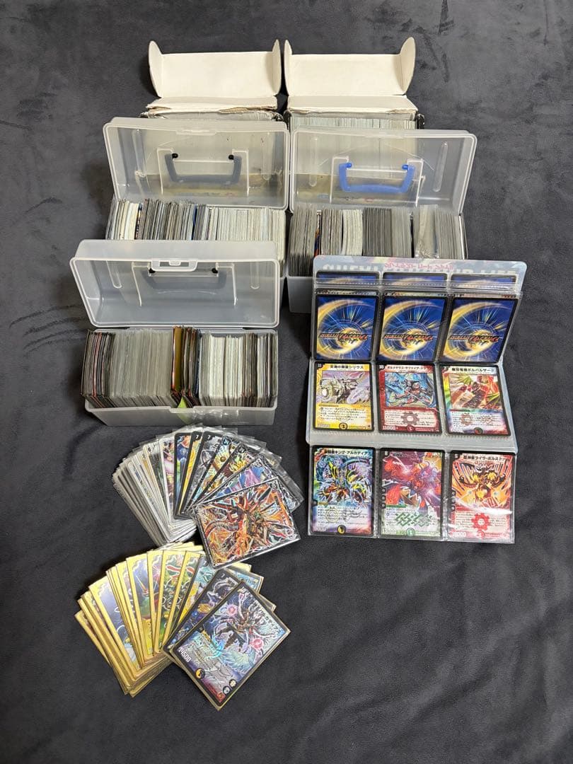 デュエルマスターズ（デュエマ）引退品　約1500枚セット　デッキ含む