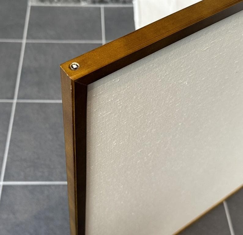 茶器/茶道具　風炉先屏風　NT2431 紐蝶番 女桑 シンプルな衝立・屏風