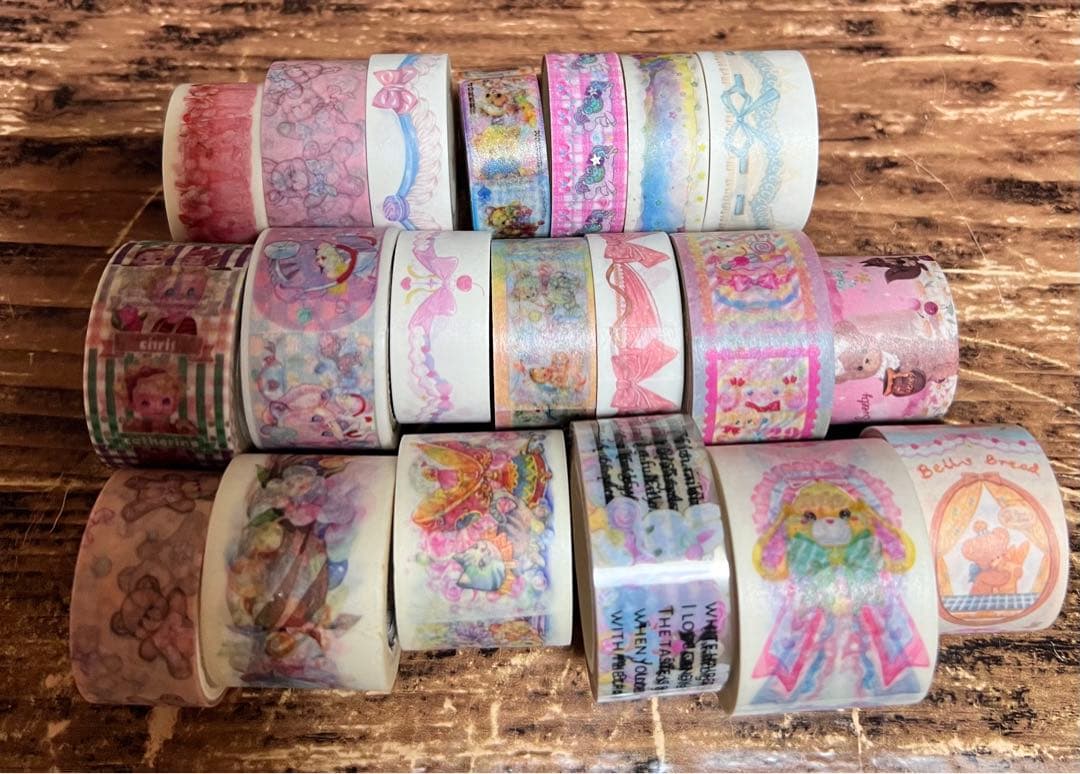 作家 マスキングテープ　20個セット★★