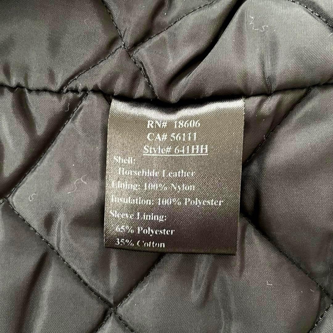 USA製 Schott ライダースジャケット 641HH 馬革 ホースハイド