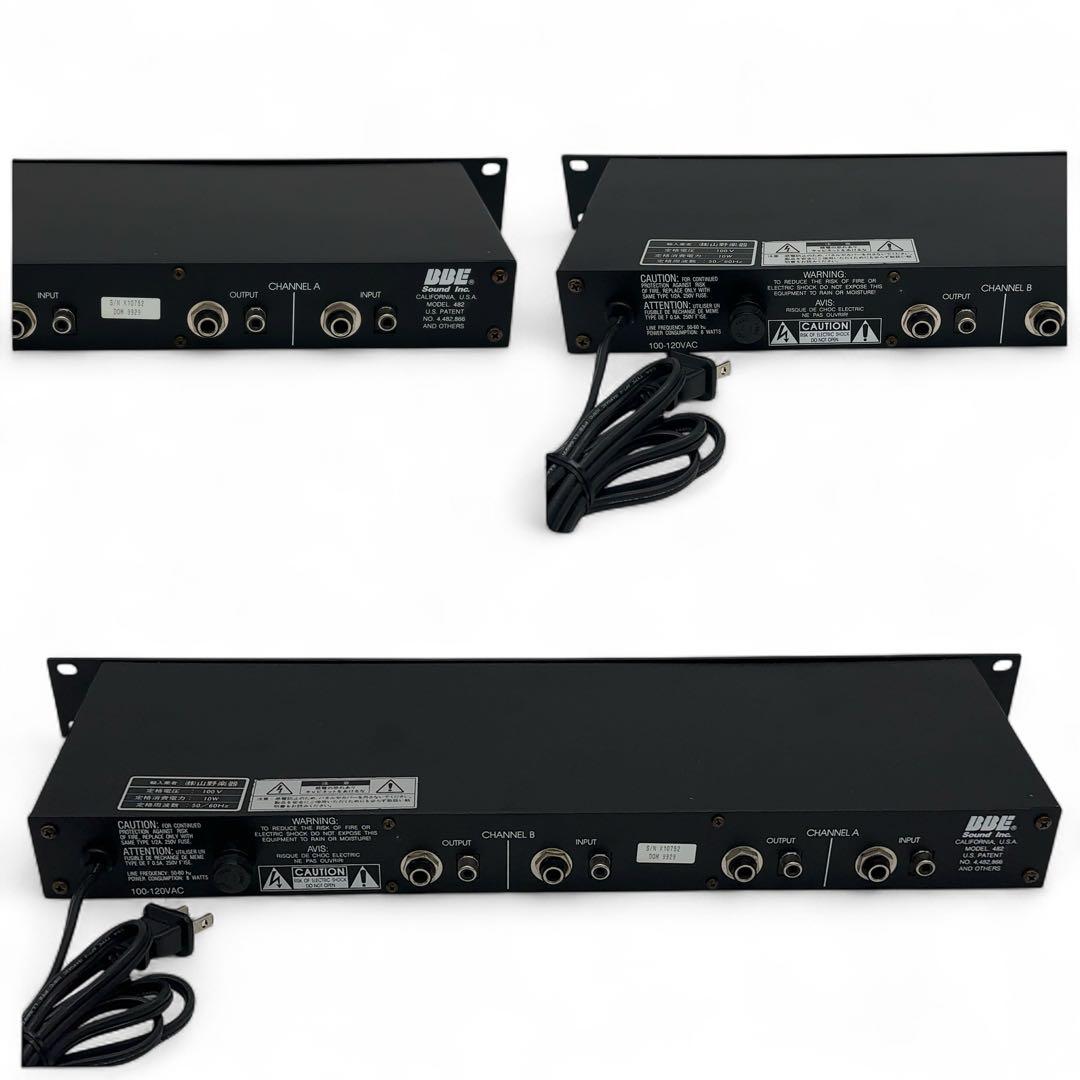 【完動品】BBE 482 Sonic Maximizer ソニックマキシマイザー