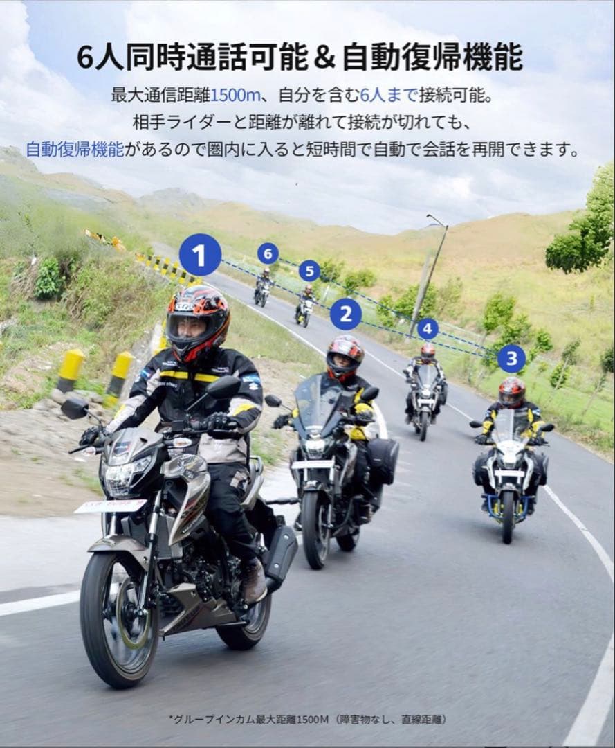 JESIMAIK R16 PRO バイク用インカム