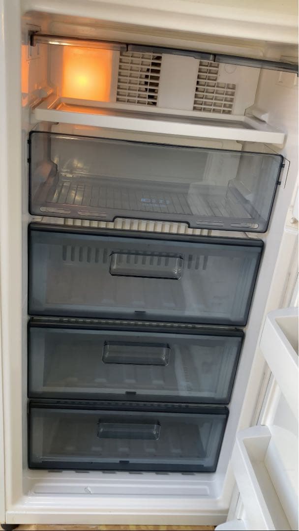 冷凍庫 National NR-FZ12F ホームフリーザー 縦型 117L