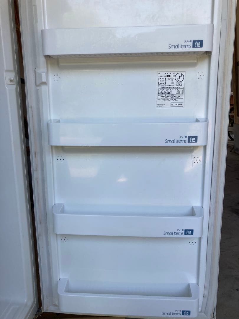 冷凍庫 National NR-FZ12F ホームフリーザー 縦型 117L