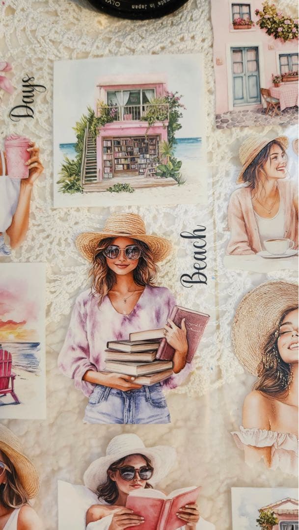 Lana's Scrap Shop 海外マスキングテープ　マステ 【2468】