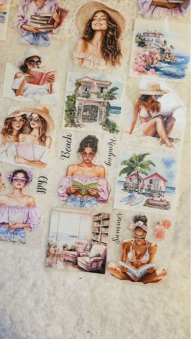 Lana's Scrap Shop 海外マスキングテープ　マステ 【2468】