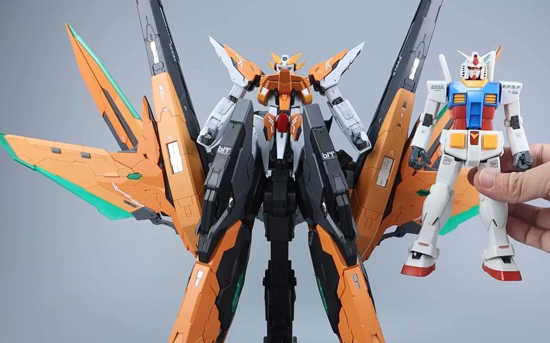 MG級 1/100 星の淵 ダイキャスト付き　プラモデル