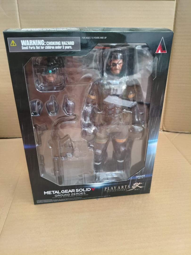 L GEAR SOLID V GZ　PLAY ARTS改 スネーク
