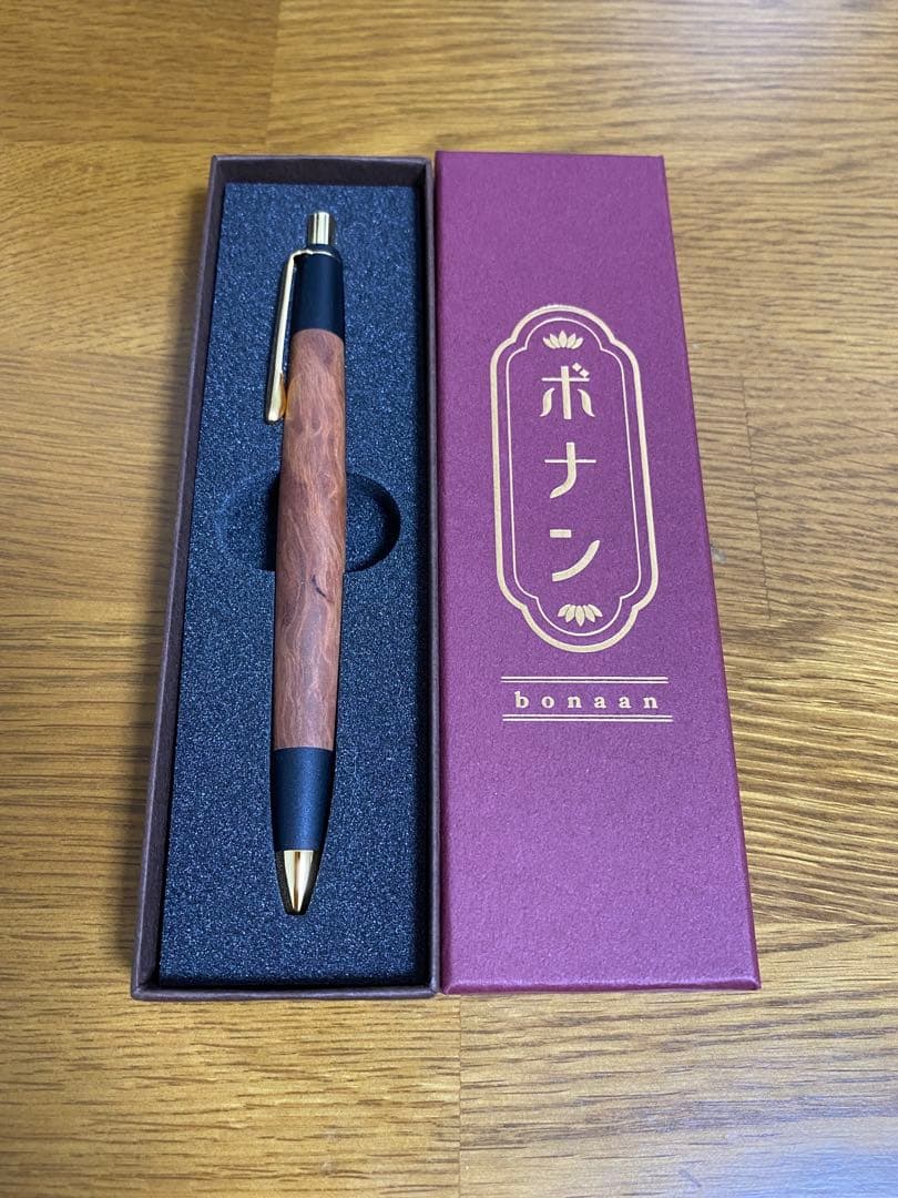 ボナンペン シーオーク　シャーペン　0.5　真鍮金具