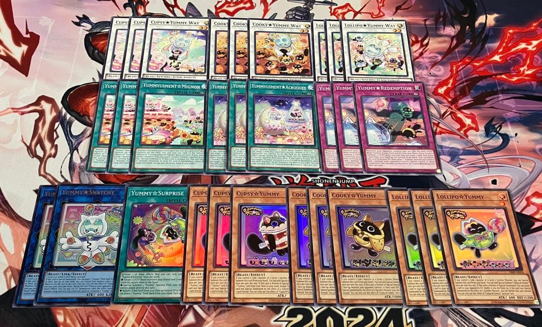 遊戯王　泰亜版　ヤミー　デッキパーツセット