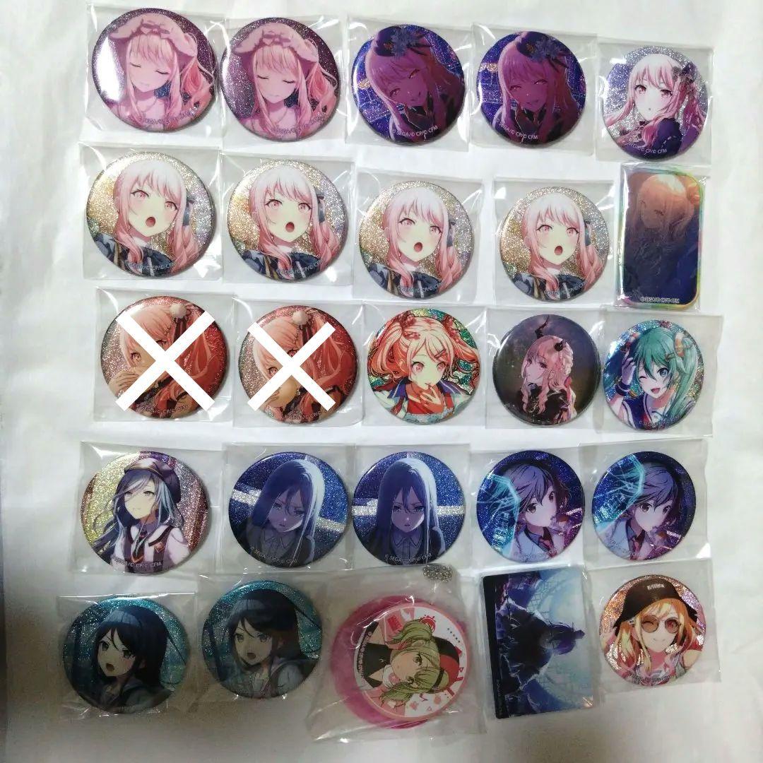 プロセカ　グリッター缶バッジ　まとめ売り　暁山瑞希