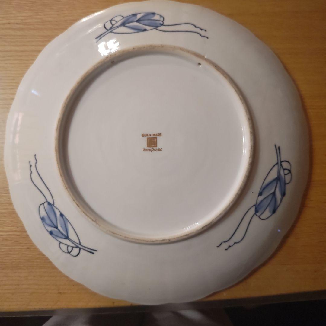 古伊万里 手描き大皿