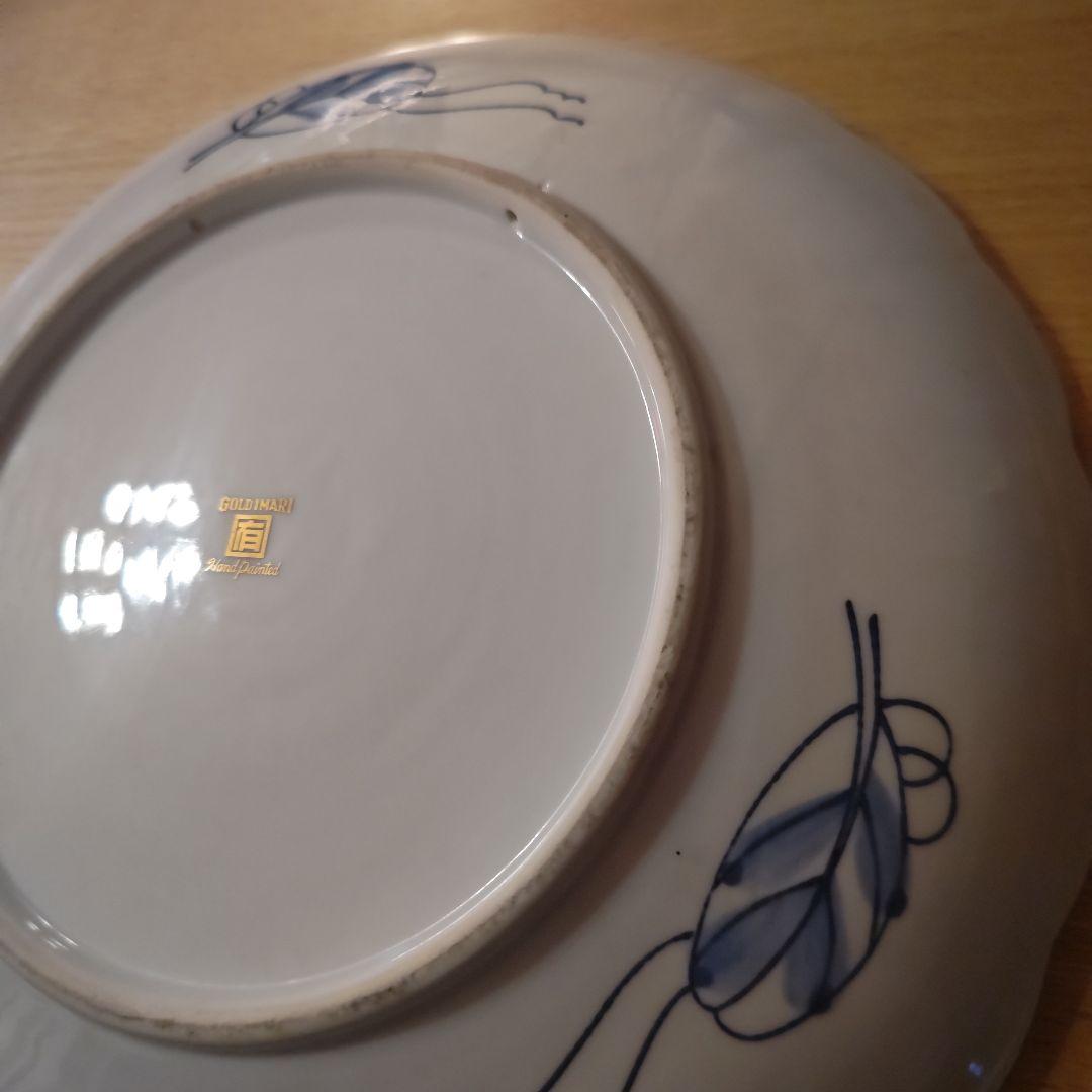 古伊万里 手描き大皿