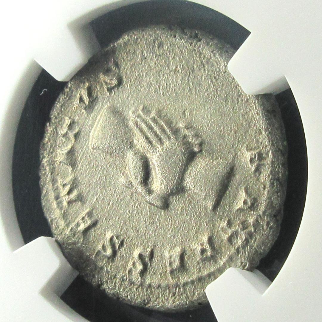 古代ローマ プピエヌス ダブルデナリウス 銀貨 NGC アンティーク 
