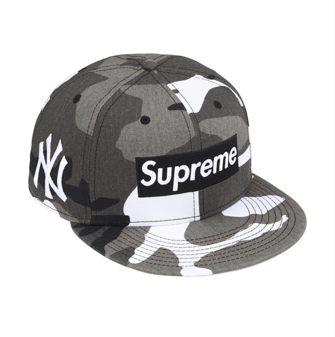 帽子 Supreme Box Logo New York Yankees Camo