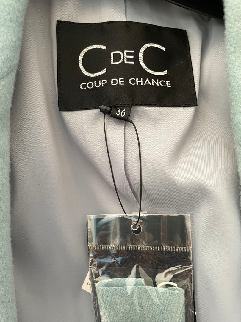 未使用 カシミヤ×ウール チェスターコート