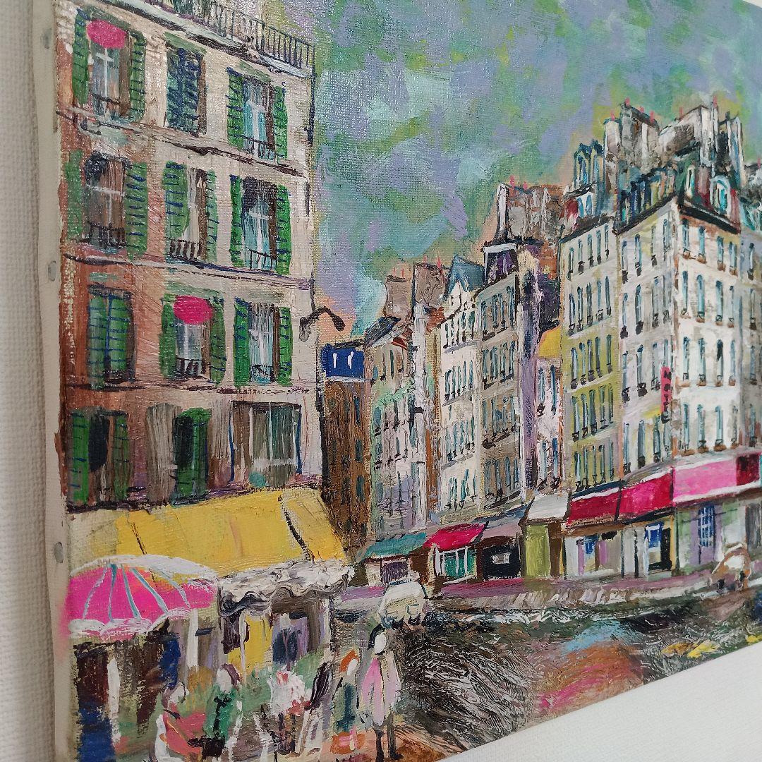 小澤勇寿郎　パリ　美品の油絵です