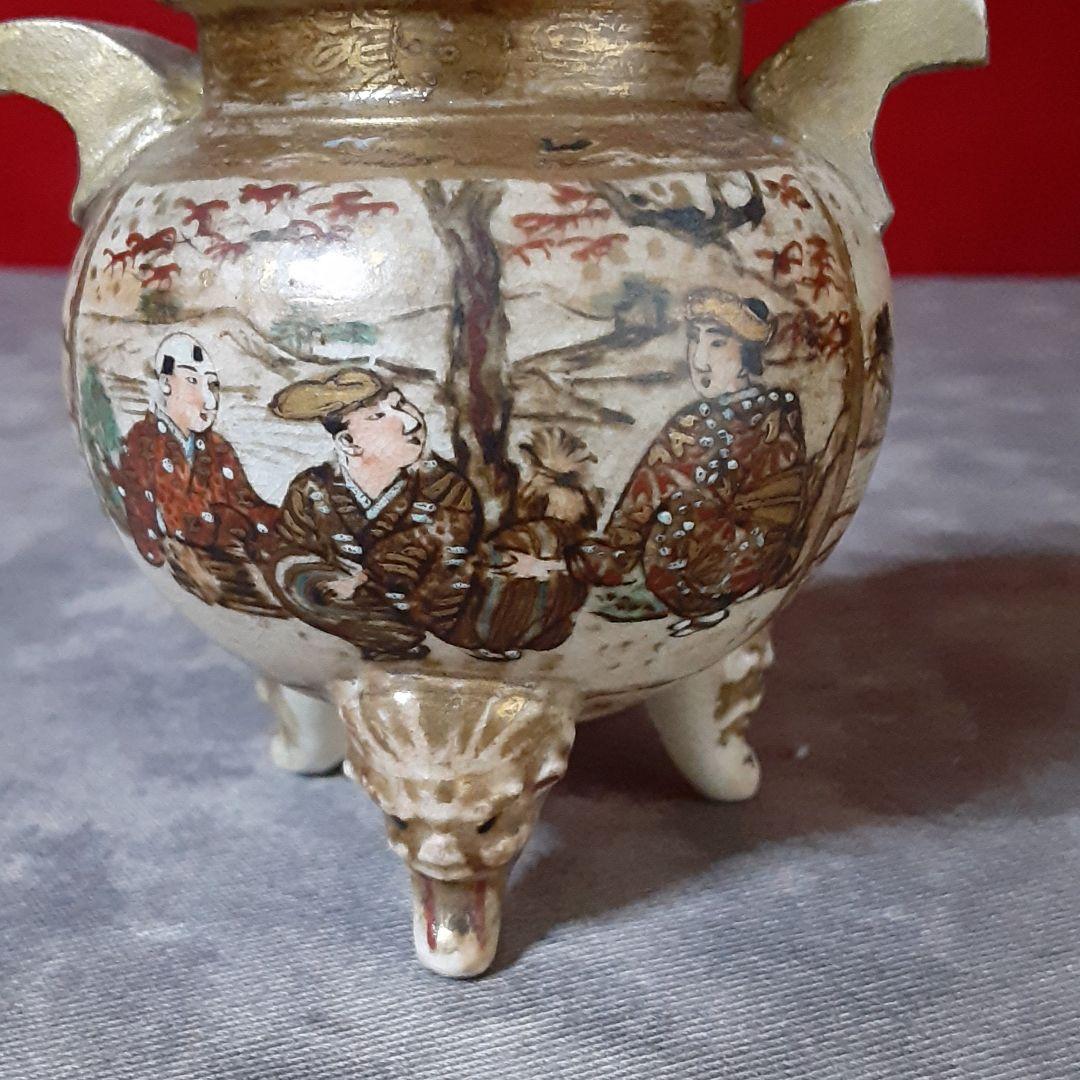 薩摩　錦手　香炉