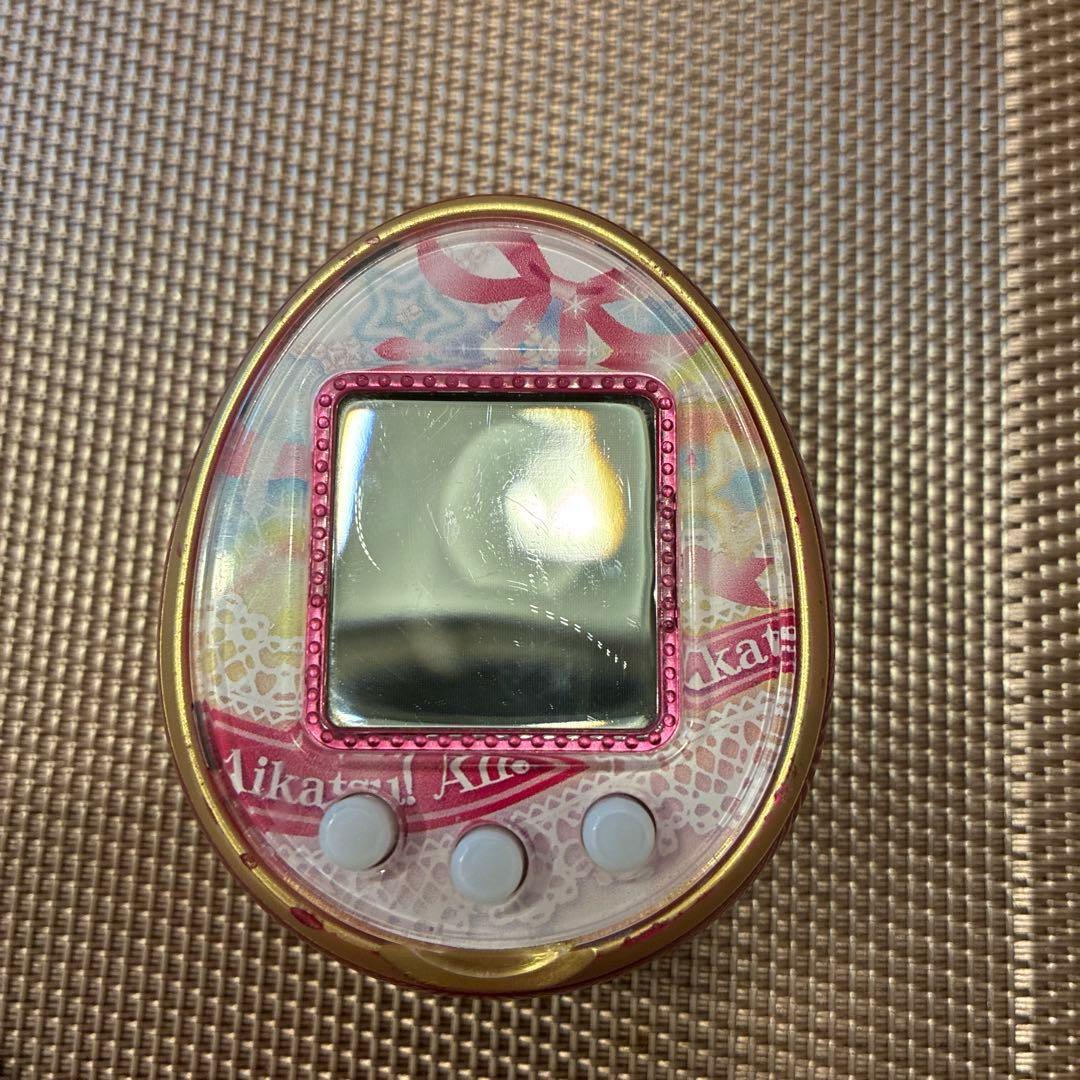 【動作確認済み】たまごっち4U ピンク ストラップ＆カバー＆4Uカード2枚付き