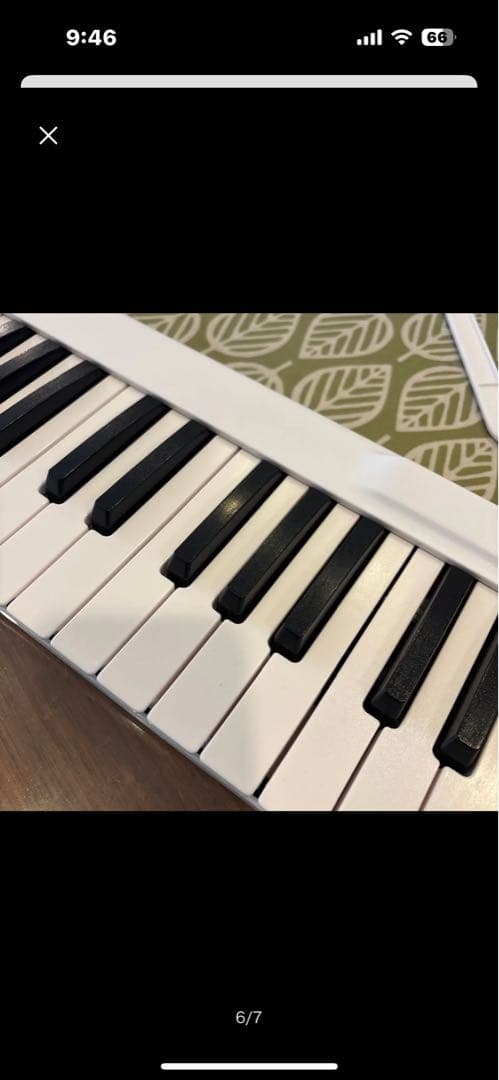 デジタルキーボード 88 鍵盤 ホワイト