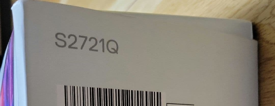 DELL S2721Q 27インチ 4K モニター 本体