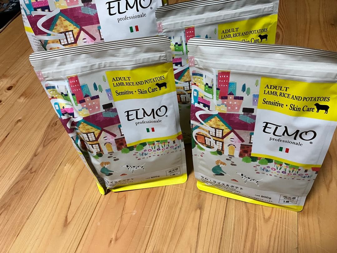 ELMO ドッグフード ラム・ライス＆ポテト 800g✖️3 3kg✖️1