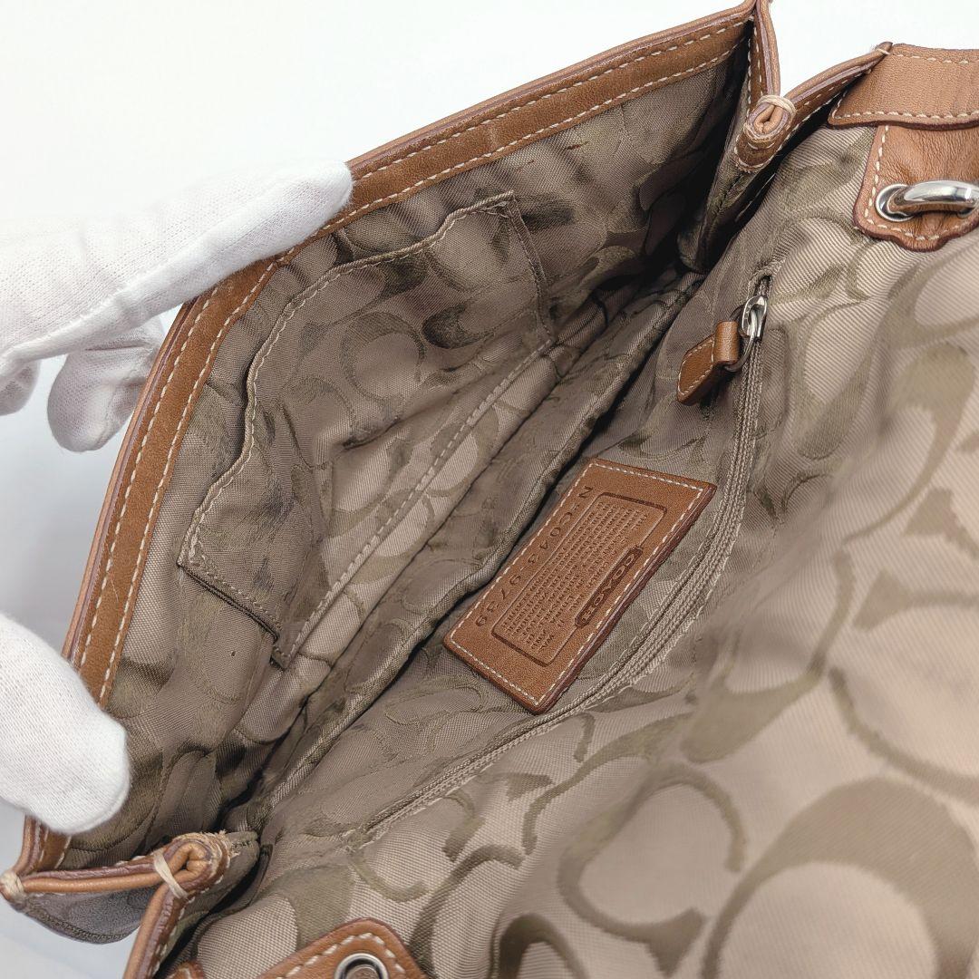 COACH ソーホー ワンショルダーバッグ レザー ブラウン 肩掛け コーチ