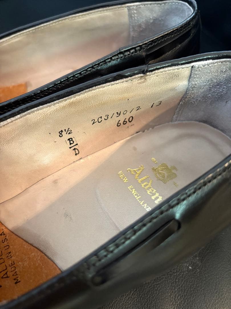 今週末までだけ下げます！オールデン タッセルローファー 660