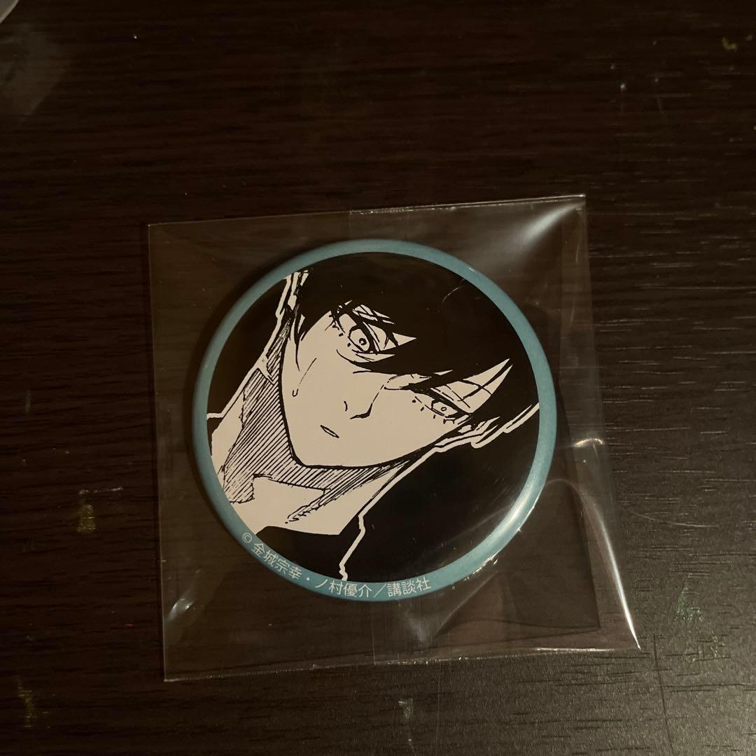 ブルーロック アニメのヒロズ　缶バッジ　糸師凛　v3