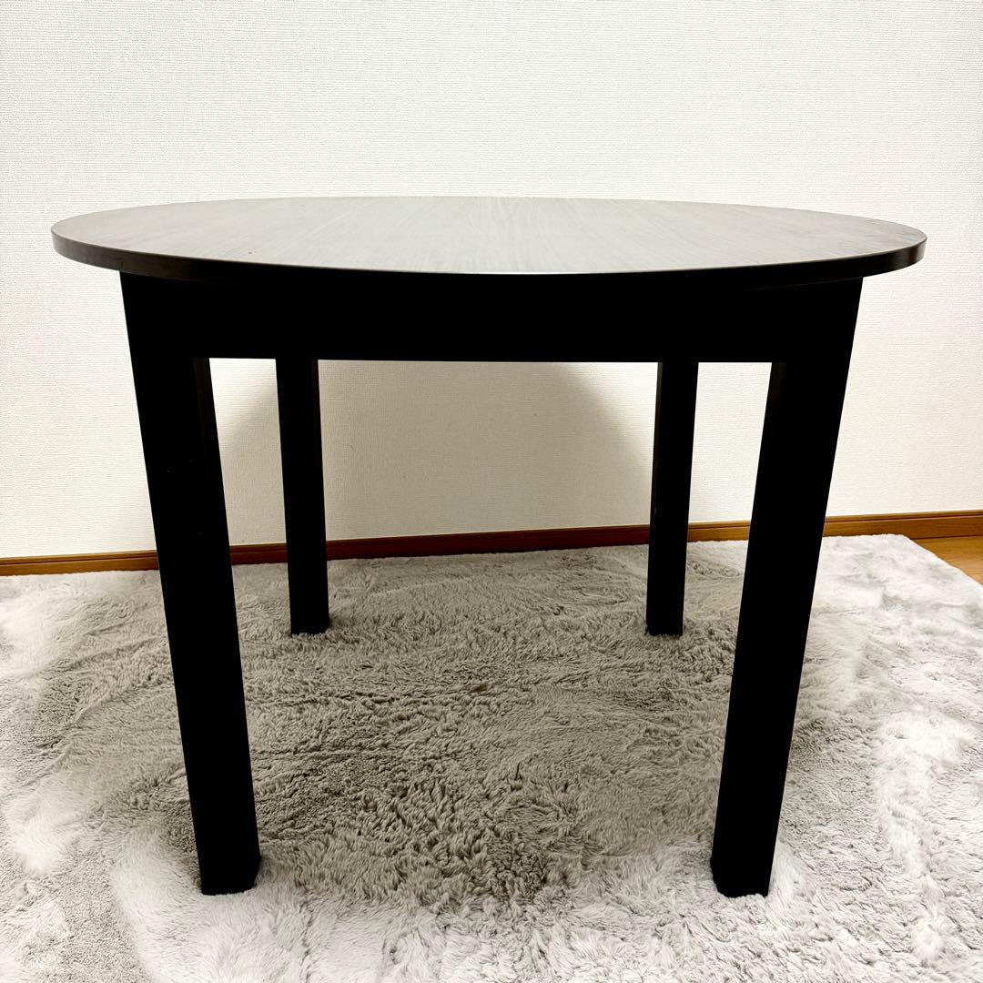 【廃盤/送料込】IKEA イケア BJURSNAS 丸テーブル　コーヒーテーブル