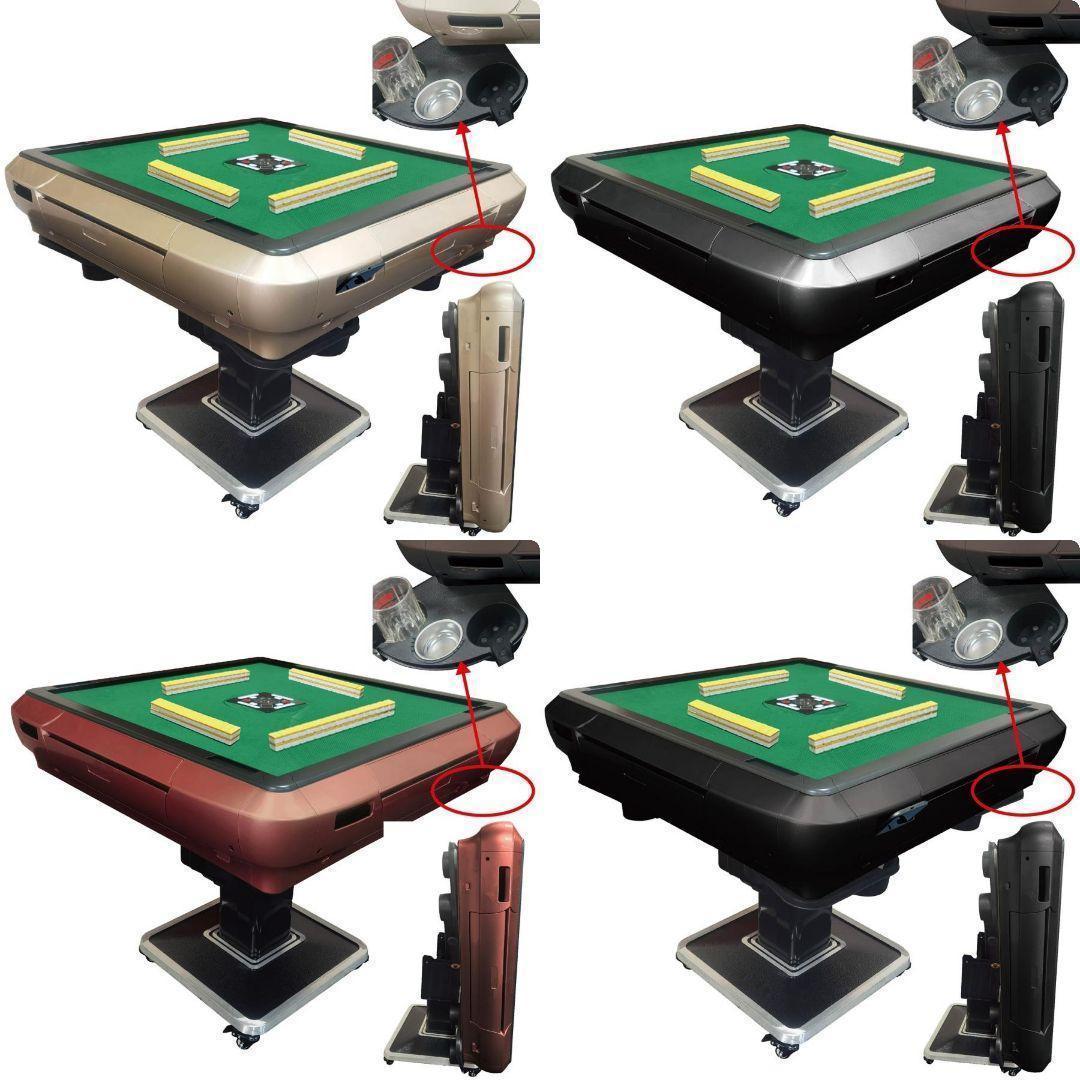全自動麻雀卓 28mm 麻雀卓 全自動 折りたたみ 麻雀卓 アルミ2519‐22