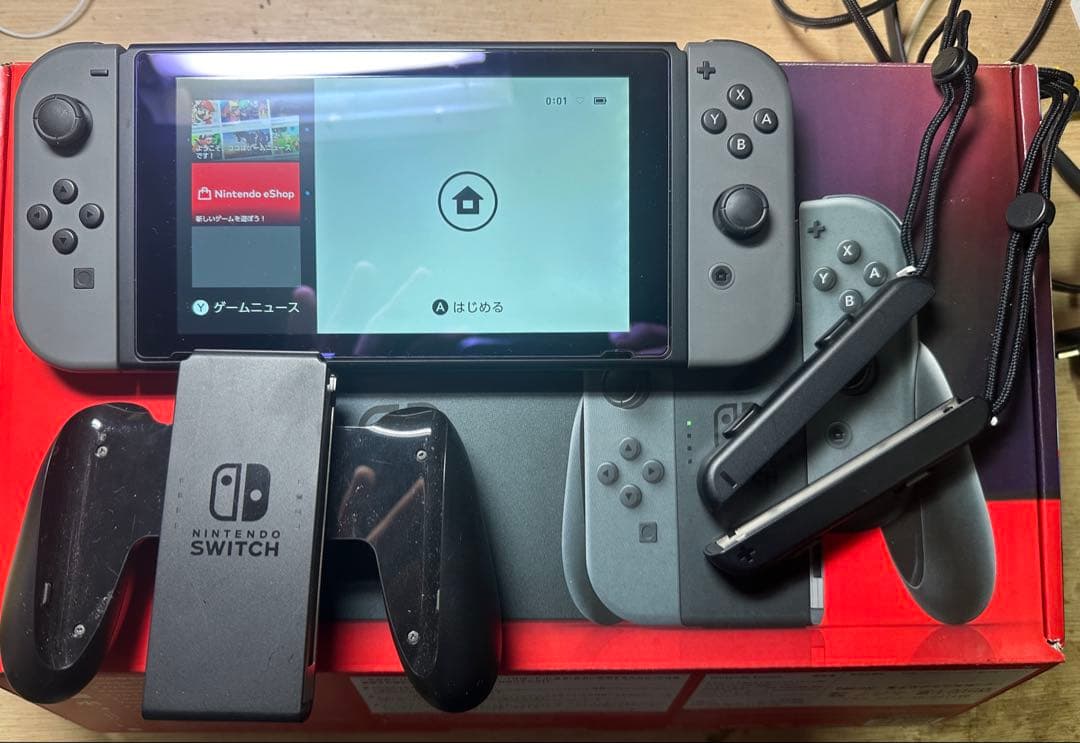 Nintendo Switch グレー 本体 + プロコン