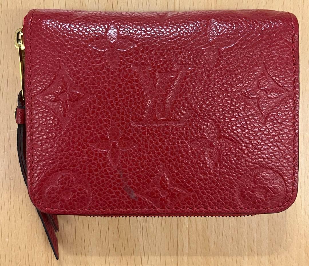 ルイヴィトン モノグラム アンプラント ジッピー パース M63696