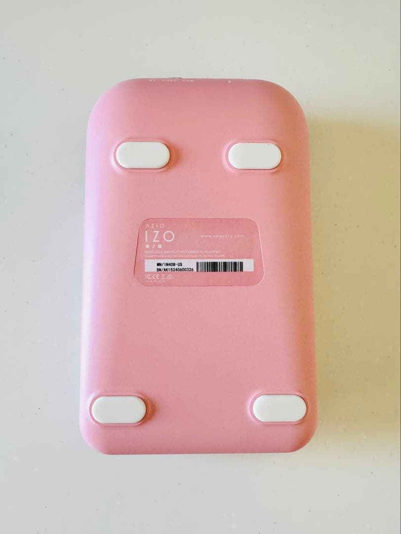 AZIO PINK BLOSSOMテンキー カスタム 電卓 韓国