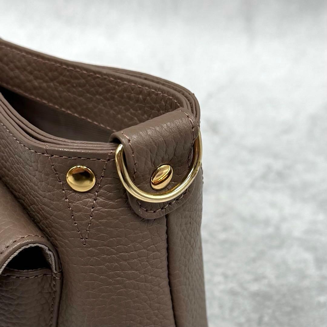 ATAO アタオ chivy チヴィ ショルダーバッグ グレージュ 2way