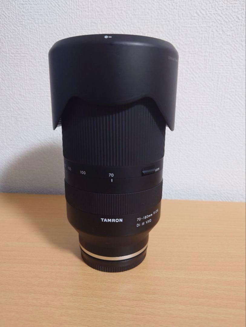 TAMRON 70-180mm F2.8 SONY eマウントレンズフィルター付