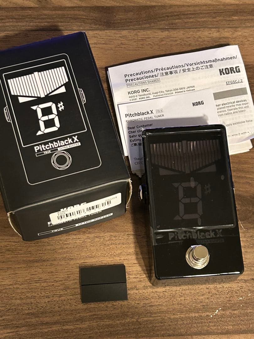 KORG Pitchblack X チューナー