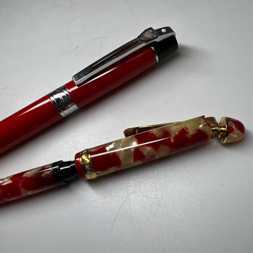 フェラーリ、ウォーターマン、プラチナ等ボールペン　万年筆色々　袋込312g