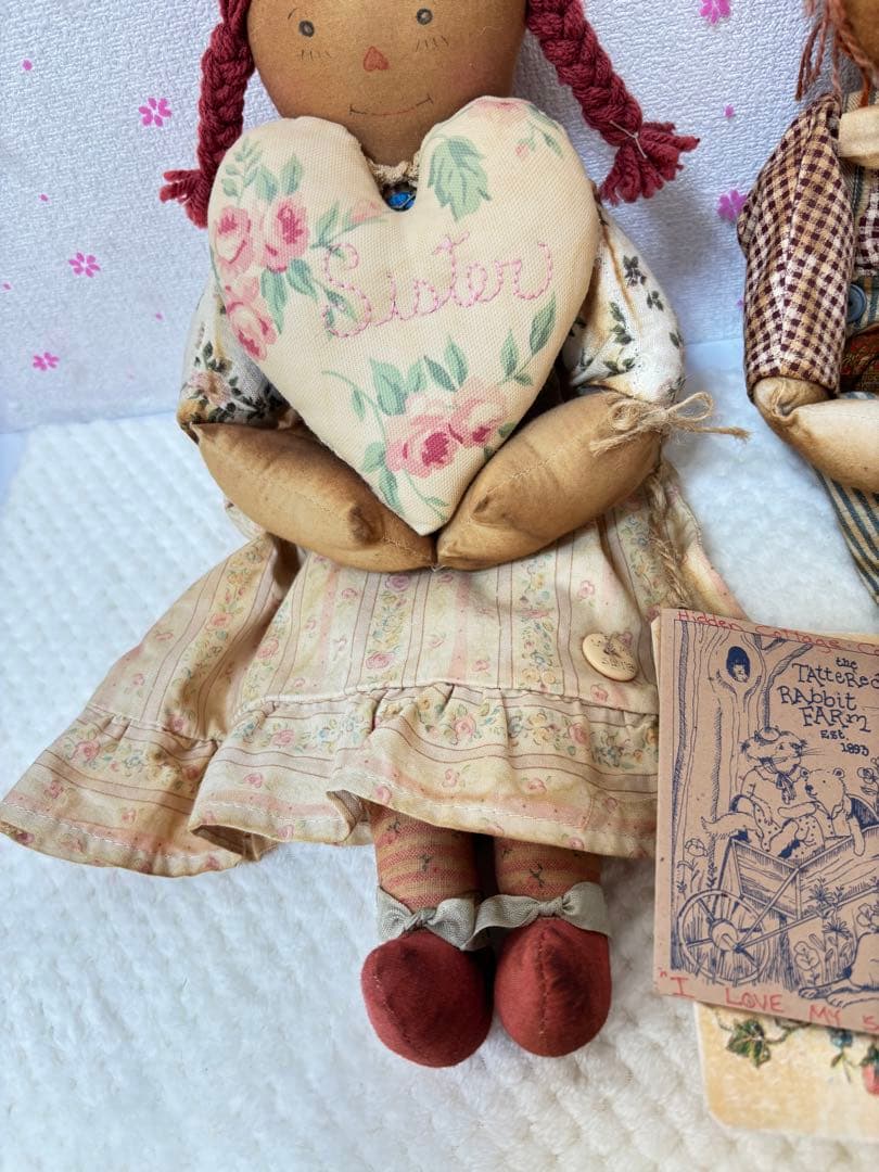 チ*☆様 タタードラビット　タタードラビットファーム　ドール　人形2体