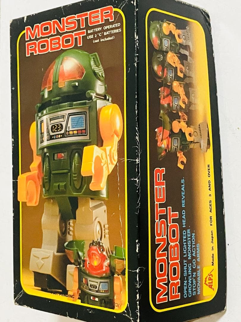 アルプス　ALPS 　MONSTER ROBOT モンスターロボット　動作品