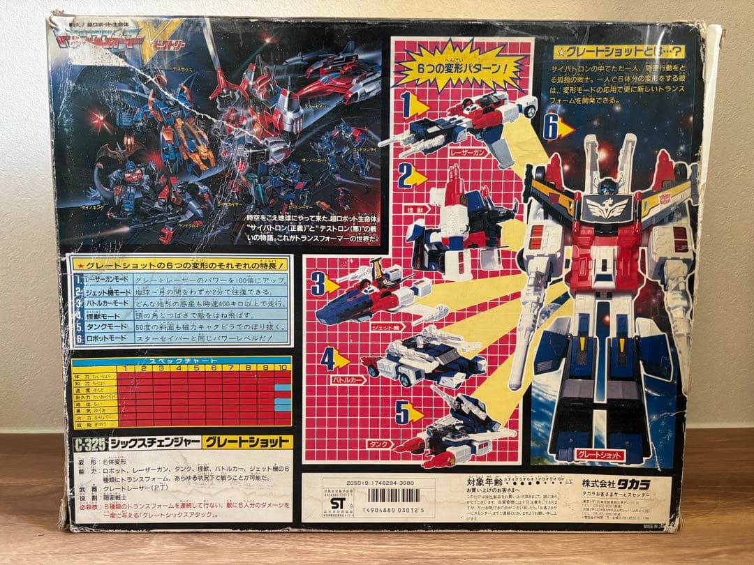 【当時物】6段変形　c-325グレートショット