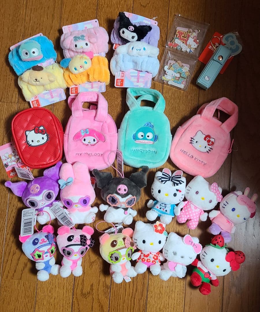 パンダハローキティ他サンリオセット