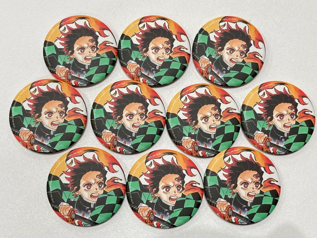 韓国 AGF 2025 会場限定 特典 缶バッジ 鬼滅の刃 炭治郎 10個