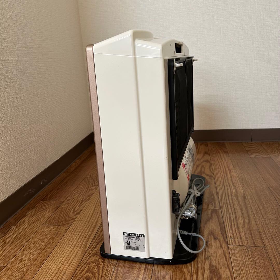 【良品】都市ガス用ファンヒーター15畳対応モデル