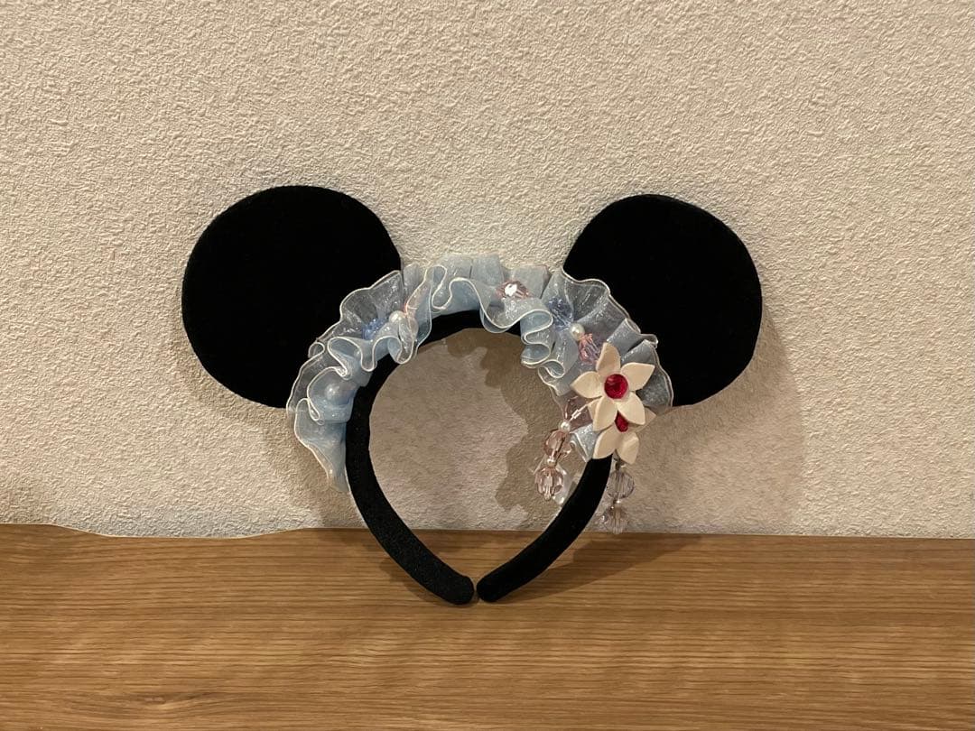 ディズニー キッズミッキー耳型カチューシャ